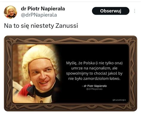 Profesor Pingwin on Twitter ciekawe czy doktor Napierała onanizuje