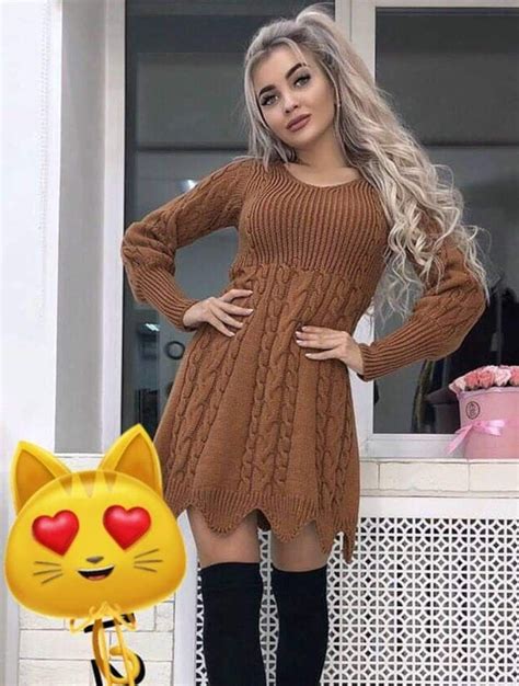 Pin on Hızlı Kaydetmeler in 2024 Crochet sweater dress Sweaters for