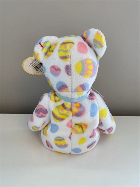 Ty Beanie Baby Eggs The Easter Bear 85 Inch Etsy