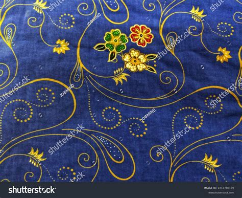 Kain Batik Traditional Fabrics Malaysia Market Stock Photo 2217780199