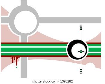 Crosshair Illustration Stock Vector (Royalty Free) 1390282 | Shutterstock