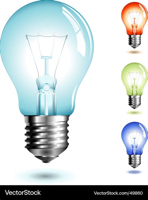 Light Bulb Royalty Free Vector Image VectorStock