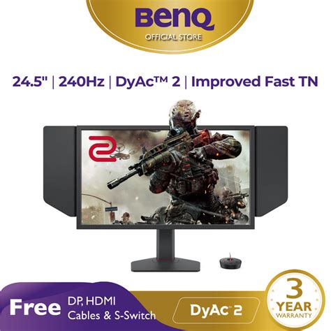 New Benq Zowie Xl2546x Fast Tn 240hz Dyac™ 2 Gaming Monitor For