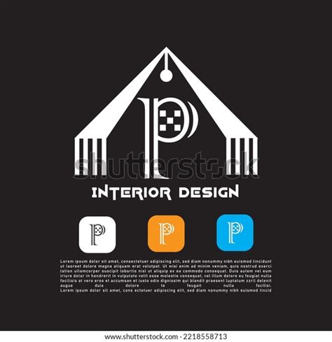 Modern Interior Logo Vector Design Stock Vector (Royalty Free ...