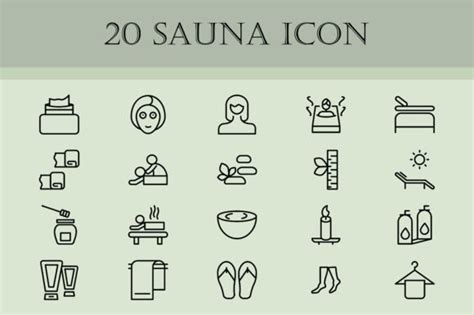 Sauna Icon Graphic By Bennynababan Creative Fabrica