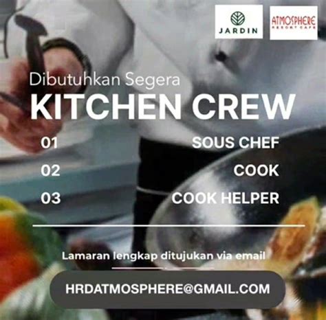 Lowongan Kerja Atmosphere Cafe Bandung Agustus 2021 Patisserie