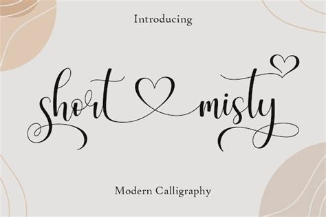 Heart Connect Font Script Font Calligraphy Font Font With Etsy