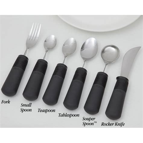 Eating Utensils Set - Fork, 2 Spoons, Rocker Knife on Sale