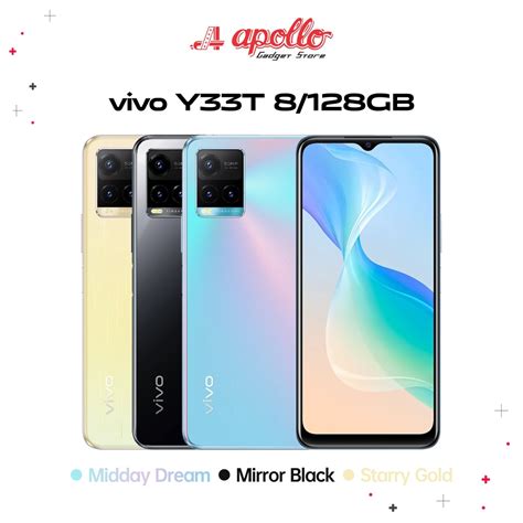 Jual Vivo Y33T 8 128GB Garansi Resmi Indonesia Indonesia Shopee Indonesia