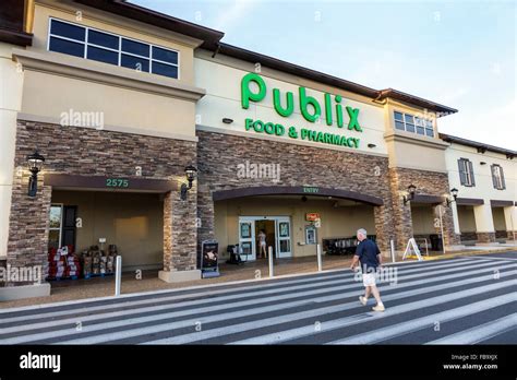 Ocala Florida Publix Grocery Store Supermarket Food Shopping Front