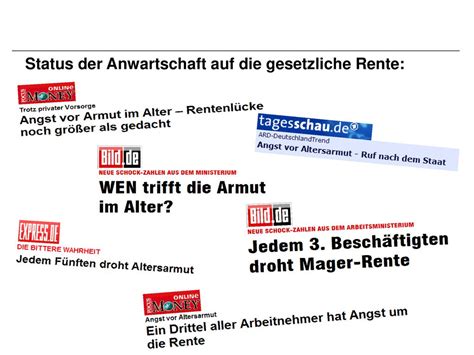 Für das Alter mit staatlicher Förderung vorsorgen ppt herunterladen