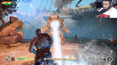 GOD OF WAR KARTOS Vs STONE ANCIENT Boss Fight PC GAMEPLAY YouTube