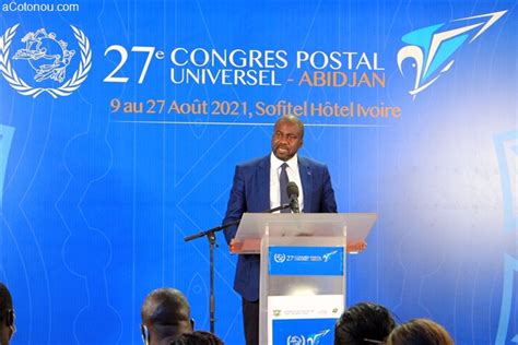 27e congrès de lUnion Postale Universelle Le DG de la poste de Côte