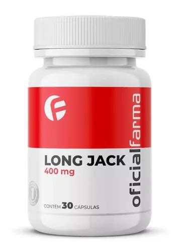 Long Jack 400mg 30 Cápsulas Oficial Farma Mercadolivre