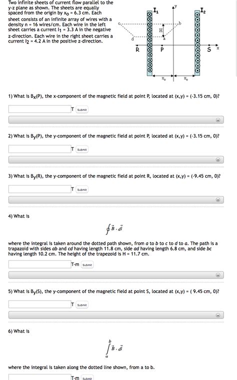 Solved Two Infinite Sheets Of Current Flow Parallel To The Chegg