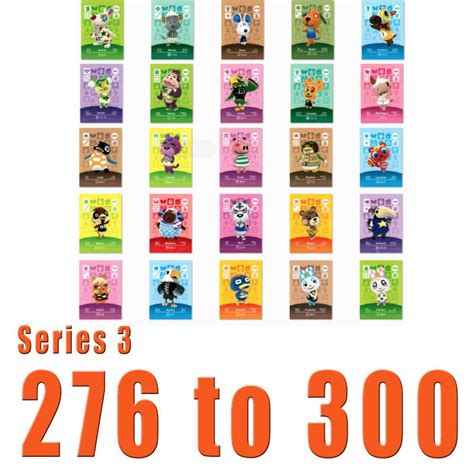 Animal Crossing Custom Made Amiibo Cards Series 3 | RFID Card, RFID Tag ...