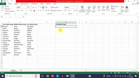 How To Merge Multiple Columncell Data Into One Columncell Without Losing Data In Excel Youtube