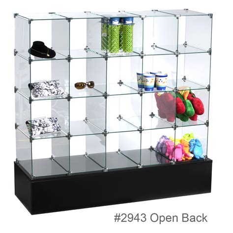 10 In X 16 In Glass Cube Display Specialty Store Services