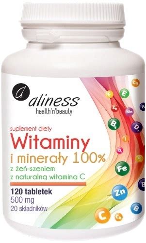 Aliness Multiwitamina Dla Kobiet W Preparaty Witaminowo Mineralne Allegro