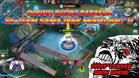 Cecilion GamePlay Cecilion Push Solo Rank Dibacotin Tank Tigreal