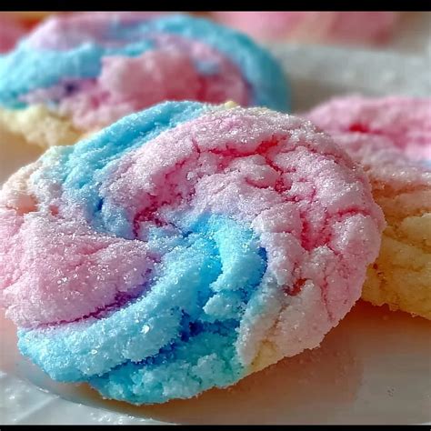 Cotton Candy Cookies