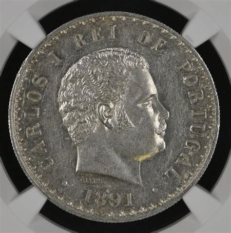 Portugal D Carlos I 1889 1908 500 Reis 1891 NGC Catawiki