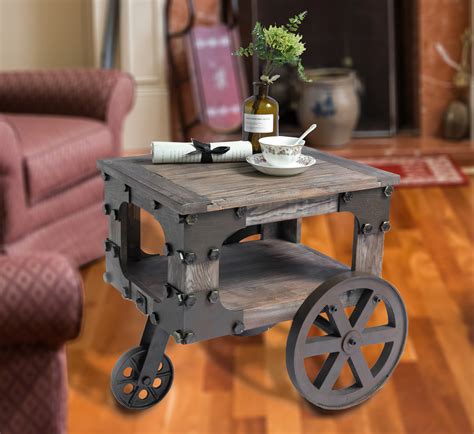 Adding Industrial Flair To Your Living Room With A Coffee Table On ...