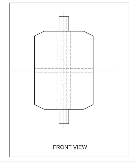 End Stop Bumper Crane Stops Full D Drawing With All Dimensions In Mm