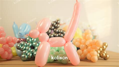 Standart Karışık Renk 260 Model Balonlar Kalisan Balon