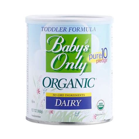 Dairy Toddler Formula By Babys Only Organic Thrive Market