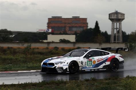 Bmw M Gte Looks Good In Rainy Prep For Daytona Hour