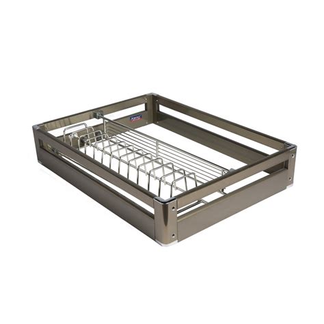 Silver Nexa Ss Cutlery Basket For Kitchen Size 20 X 22 X 4 Inch At