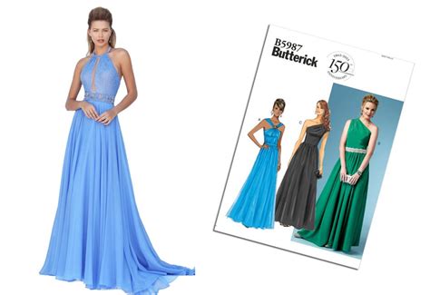 The Top Seven Sew Your Own Prom Dress Patterns Sewing Tips Tutorials Projects And Events