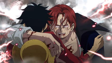 LUFFY VS SHANKS POUR LE ONE PIECE L ULTIME COMBAT DES ROIS DU MONDE