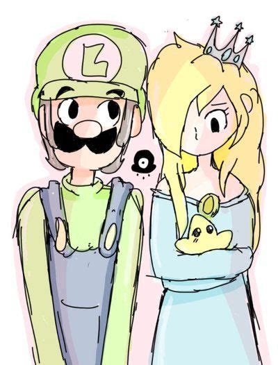 Pin By ♡ Pastel X Punk ♡ On Luigi X Rosalina Luisalina Mario Super Mario Art Super Smash