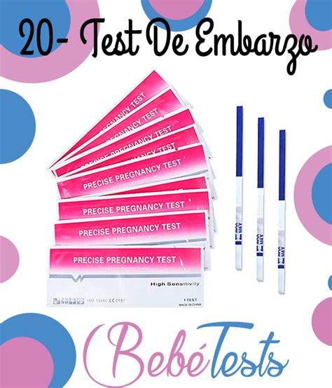 Test De Embarazo Ultrasensibles Miu Ml Hcg Bebetests