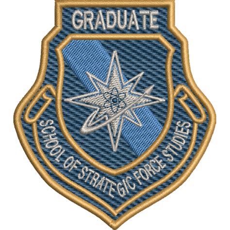 School Of Strategic Force Studies Graduate Morale Patch