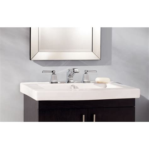 Moen Boardwalk Chrome 2 Handle Widespread Watersense Bathroom Sink Faucet With Drain At