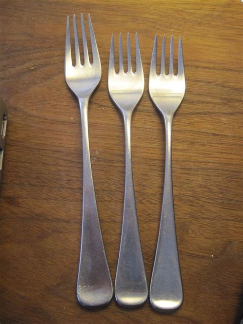 Wmf Germany Finesse Two Salad One Dinner Fork Cromargan