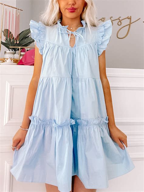 Dressed To Impress Blue Ruffle Dress Sassy Shortcake