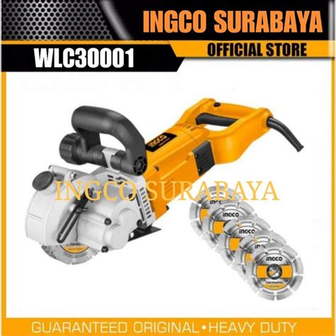 Jual INGCO WLC30001 WALL CHASER 3000W MESIN BOBOK JALUR PIPA KABEL