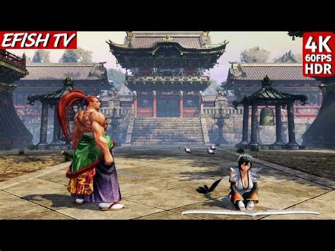 Kibagami Genjuro Vs Iroha Hardest AI Samurai Shodown 4K 60FPS