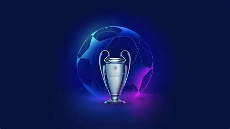 Download Champions League Logo Blue Purple Wallpaper