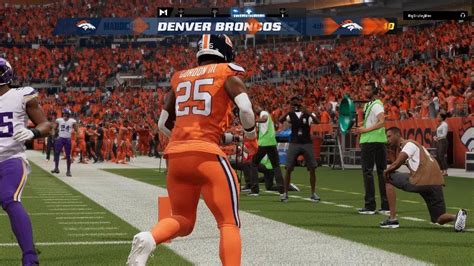 Madden NFL 23 Melvin Gordon Catch And Spin TD From Russ YouTube