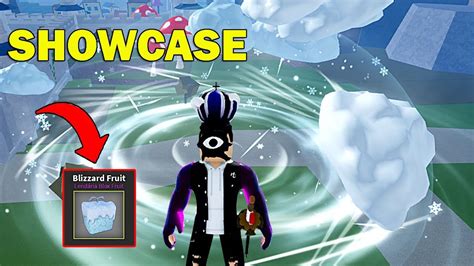 Showcase Da Nova Fruta Blizzard No Blox Fruits Roblox Fittigames