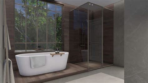 Entry #39 by oguzulutop for Master Bathroom Modern Design & Layout ...