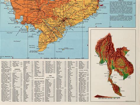 Vintage Map of Vietnam Old Vietnam Map Vietnam Wall Art - Etsy