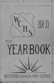 Western Canada High School - Yearbook (Calgary, Alberta Canada), Covers ...