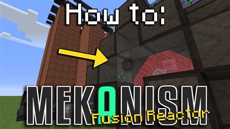 How To Mekanism Fusion Reactor Minecraft 1 16 5 YouTube