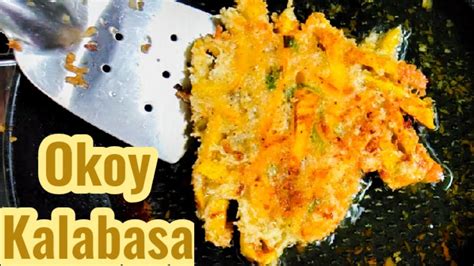 Okoy Kalabasa With Bread Crumbs Squash Fritter Vegetable Ukoy Recipe